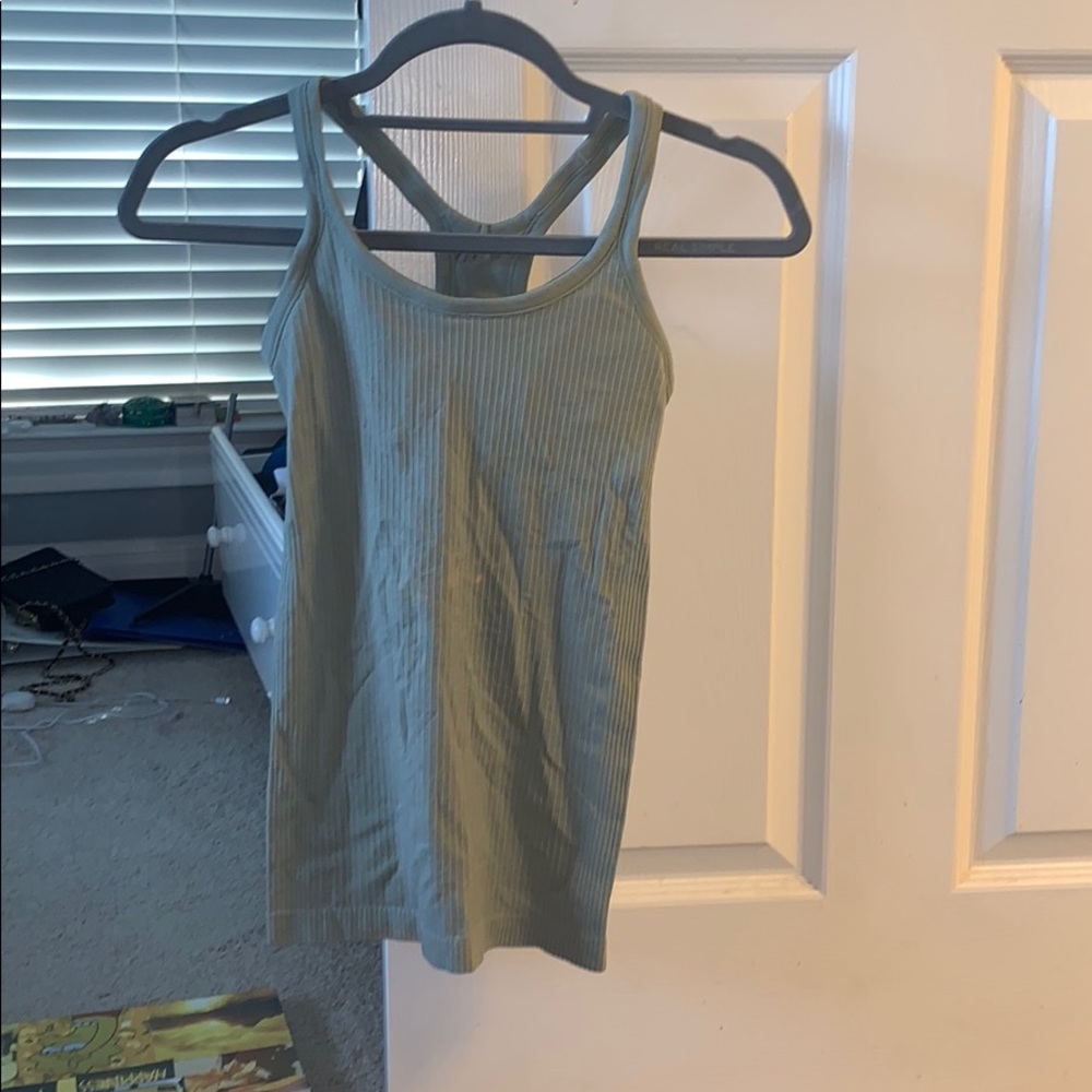 Light green Lulu Lemon Tank top
